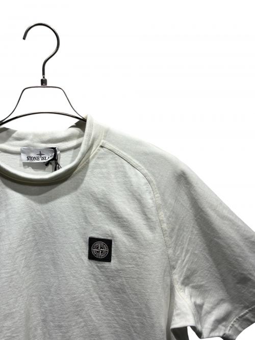 STONE ISLAND（ストーンアイランド）STONE ISLAND (ストーンアイランド) Tシャツ ホワイト サイズ:M 未使用品の古着・服飾アイテム