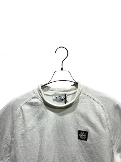 STONE ISLAND（ストーンアイランド）STONE ISLAND (ストーンアイランド) Tシャツ ホワイト サイズ:M 未使用品の古着・服飾アイテム