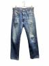 DENIME（ドゥニーム）の古着「DENIME/セルビッジデニムパンツ」｜インディゴ