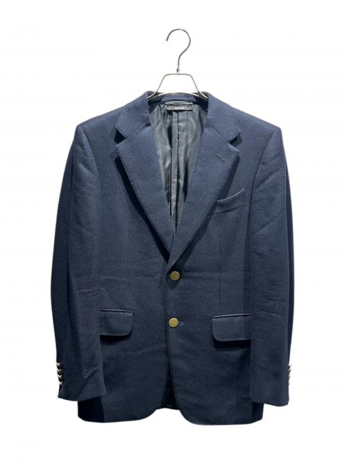 dunhill（ダンヒル）dunhill (ダンヒル) カシミヤテーラードジャケット/11WND00 ネイビー サイズ:Mの古着・服飾アイテム