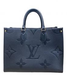 LOUIS VUITTON（ルイ ヴィトン）の古着「トートバッグ/オンザゴーMM/モノグラム・アンプラント」｜ノワール