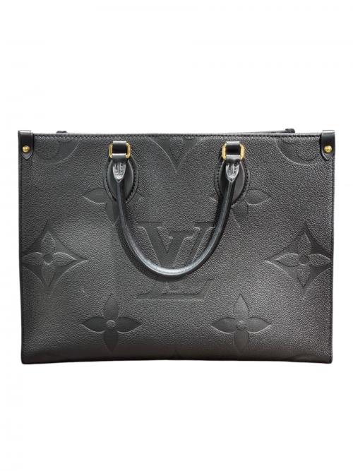LOUIS VUITTON（ルイ ヴィトン）LOUIS VUITTON (ルイ ヴィトン) トートバッグ/オンザゴーMM/モノグラム・アンプラント ノワール サイズ:MMの古着・服飾アイテム