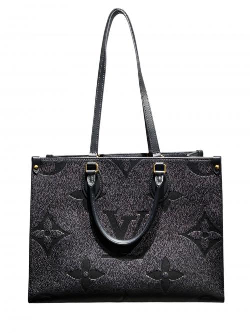 LOUIS VUITTON（ルイ ヴィトン）LOUIS VUITTON (ルイ ヴィトン) トートバッグ/オンザゴーMM/モノグラム・アンプラント ノワール サイズ:MMの古着・服飾アイテム