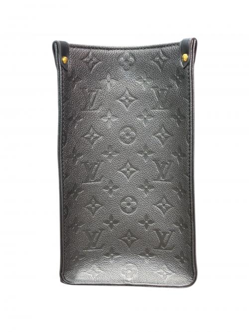 LOUIS VUITTON（ルイ ヴィトン）LOUIS VUITTON (ルイ ヴィトン) トートバッグ/オンザゴーMM/モノグラム・アンプラント ノワール サイズ:MMの古着・服飾アイテム