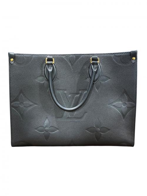 LOUIS VUITTON（ルイ ヴィトン）LOUIS VUITTON (ルイ ヴィトン) トートバッグ/オンザゴーMM/モノグラム・アンプラント ノワール サイズ:MMの古着・服飾アイテム