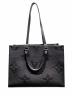 LOUIS VUITTON (ルイ ヴィトン) トートバッグ/オンザゴーMM/モノグラム・アンプラント ノワール サイズ:MM：380000円