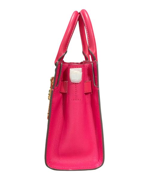 MICHAEL KORS（マイケルコース）MICHAEL KORS (マイケル・コース) サッチェル スモール ショッキングピンク サイズ:スモールの古着・服飾アイテム