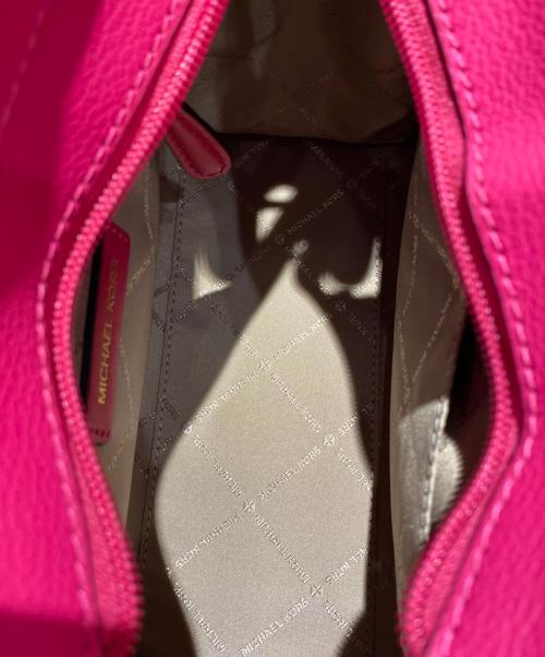 MICHAEL KORS（マイケルコース）MICHAEL KORS (マイケル・コース) サッチェル スモール ショッキングピンク サイズ:スモールの古着・服飾アイテム