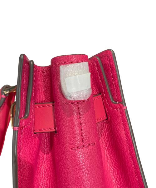 MICHAEL KORS（マイケルコース）MICHAEL KORS (マイケル・コース) サッチェル スモール ショッキングピンク サイズ:スモールの古着・服飾アイテム