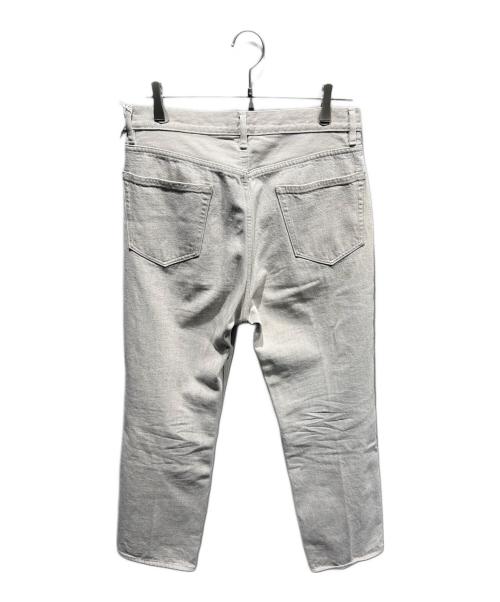 AURALEE（オーラリー）AURALEE (オーラリー) AURALEE/FADED HARD TWIST BROWN DENIM 5P PANTS ライトグレー サイズ:32の古着・服飾アイテム