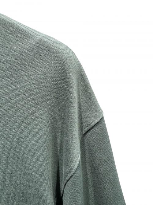 AURALEE（オーラリー）AURALEE (オーラリー) SUPER HIGH GAUZE SWEAT P/O グリーン サイズ:4 未使用品の古着・服飾アイテム