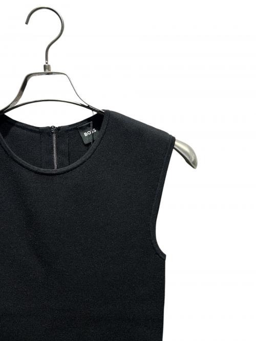 BOSS（ボス）BOSS (ボス) ノースリーブチュニック ブラック サイズ:XS 未使用品の古着・服飾アイテム