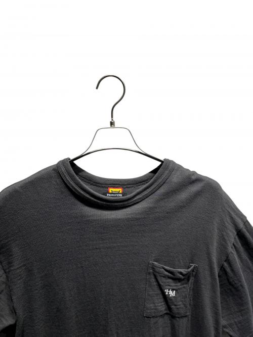 HUMAN MADE（ヒューマンメイド）HUMAN MADE (ヒューマンメイド) ポケットTシャツ ブラック サイズ:XLの古着・服飾アイテム