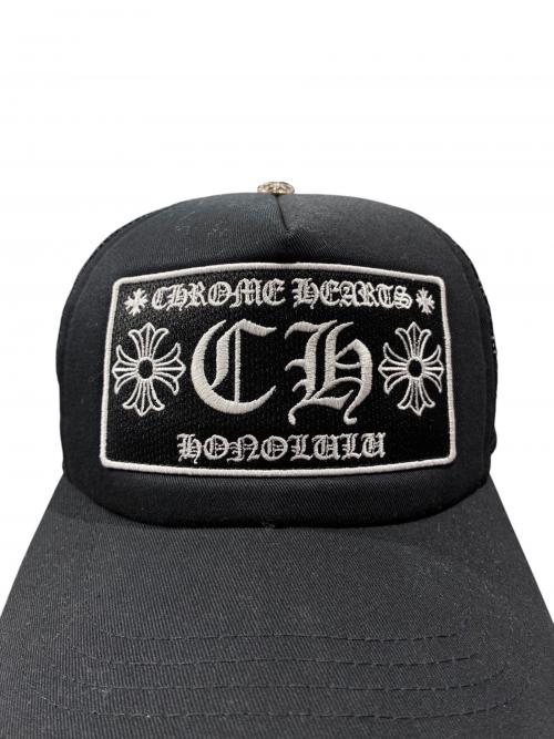 CHROME HEARTS（クロムハーツ）CHROME HEARTS (クロムハーツ) CHトラッカーキャップ ブラック サイズ:-の古着・服飾アイテム