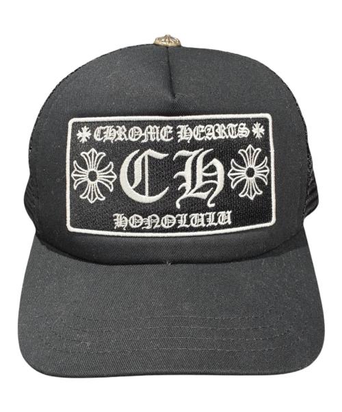 CHROME HEARTS（クロムハーツ）CHROME HEARTS (クロムハーツ) CHトラッカーキャップ ブラック サイズ:-の古着・服飾アイテム