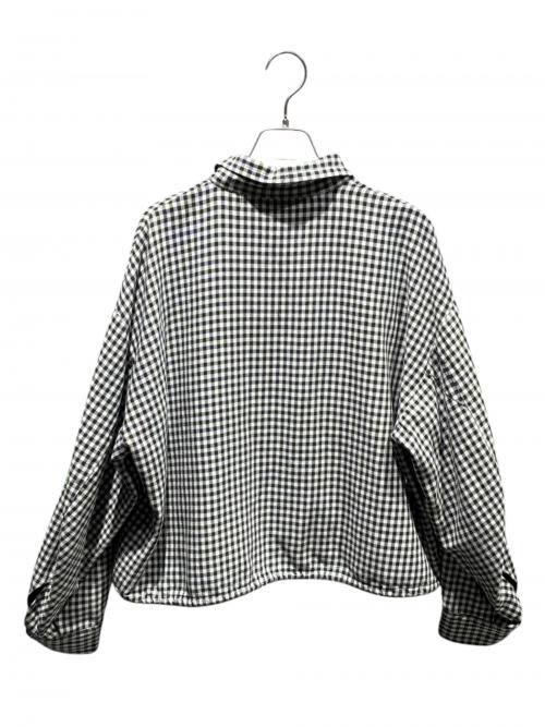 jieda（ジエダ）jieda (ジエダ) エンブロイーダリーコーチジャケット ブラック×ホワイト サイズ:1の古着・服飾アイテム