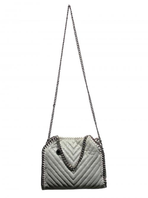 STELLA McCARTNEY（ステラマッカートニー）STELLA McCARTNEY (ステラマッカートニー) チェーンショルダーバッグ/371223 W8859 グレー×シルバー サイズ:-の古着・服飾アイテム