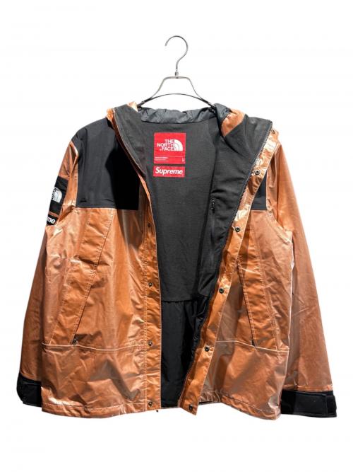 THE NORTH FACE（ザ ノース フェイス）THE NORTH FACE (ザ ノース フェイス) SUPREME (シュプリーム) Metallic Mountain Parka/NP11801I ブラック×ピンク サイズ:Lの古着・服飾アイテム
