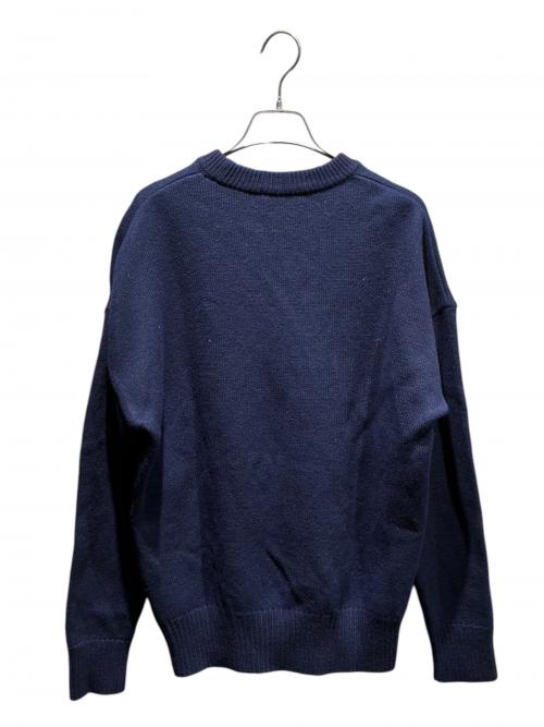 AMI Alexandre Mattiussi（アミアレクサンドルマテュッシ）AMI Alexandre Mattiussi (アミアレクサンドルマテュッシ) セーター ネイビー サイズ:Sの古着・服飾アイテム
