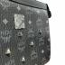 中古・古着 MCM (エムシーエム) スタッズクラッチバッグ ブラック サイズ:-：25000円