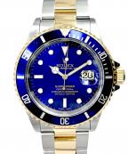 ROLEXロレックス）の古着「Submariner Date サブマリーナ デイト Ref.16613LB 40mm 青文字盤 Bluesy」｜ブルーダイヤル