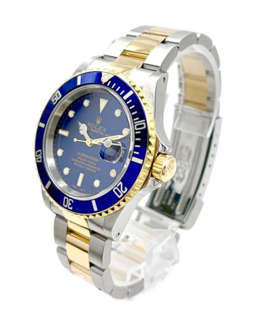 ROLEX（ロレックス）ROLEX (ロレックス) Submariner Date サブマリーナ デイト Ref.16613LB 40mm 青文字盤 Bluesy ブルーダイヤル サイズ:40mm/19.0cmの古着・服飾アイテム