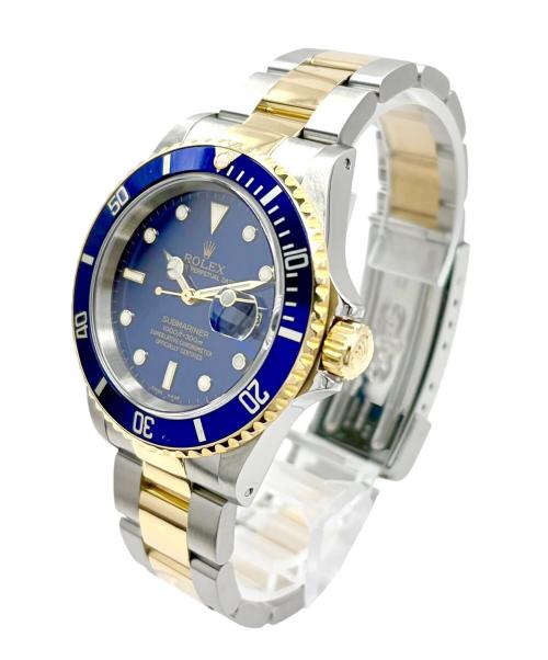 ROLEX（ロレックス）ROLEX (ロレックス) Submariner Date サブマリーナ デイト Ref.16613LB 40mm 青文字盤 Bluesy ブルーダイヤル サイズ:40mm/19cmの古着・服飾アイテム