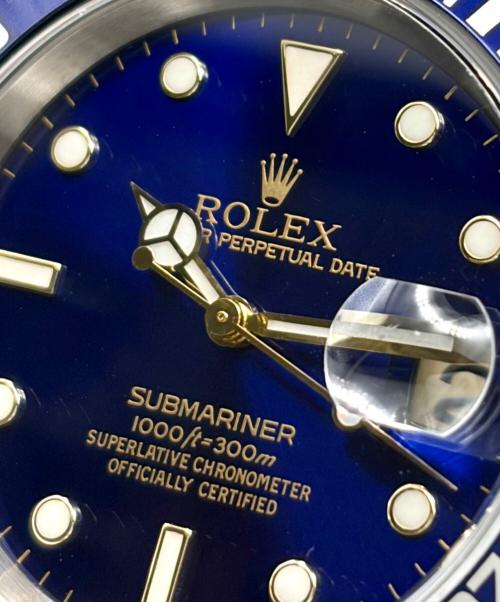 ROLEX（ロレックス）ROLEX (ロレックス) Submariner Date サブマリーナ デイト Ref.16613LB 40mm 青文字盤 Bluesy ブルーダイヤル サイズ:40mm/19.0cmの古着・服飾アイテム