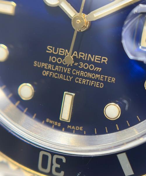 ROLEX（ロレックス）ROLEX (ロレックス) Submariner Date サブマリーナ デイト Ref.16613LB 40mm 青文字盤 Bluesy ブルーダイヤル サイズ:40mm/19cmの古着・服飾アイテム