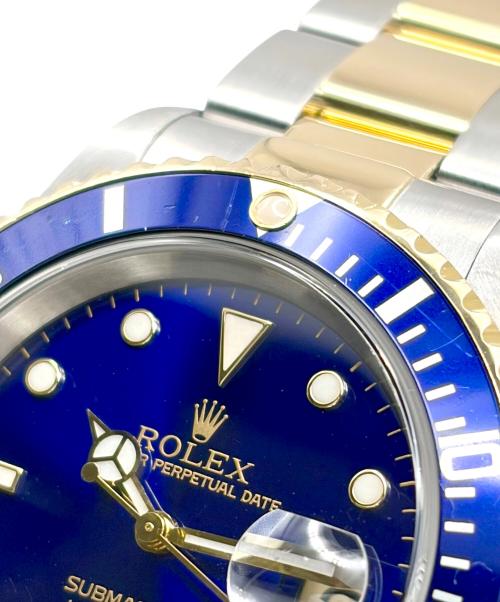 ROLEX（ロレックス）ROLEX (ロレックス) Submariner Date サブマリーナ デイト Ref.16613LB 40mm 青文字盤 Bluesy ブルーダイヤル サイズ:40mm/19cmの古着・服飾アイテム