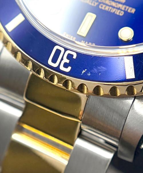 ROLEX（ロレックス）ROLEX (ロレックス) Submariner Date サブマリーナ デイト Ref.16613LB 40mm 青文字盤 Bluesy ブルーダイヤル サイズ:40mm/19cmの古着・服飾アイテム