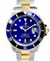 ROLEX（ロレックス）の古着「Submariner Date サブマリーナ デイト Ref.16613LB 40mm 青文字盤 Bluesy」｜ブルーダイヤル