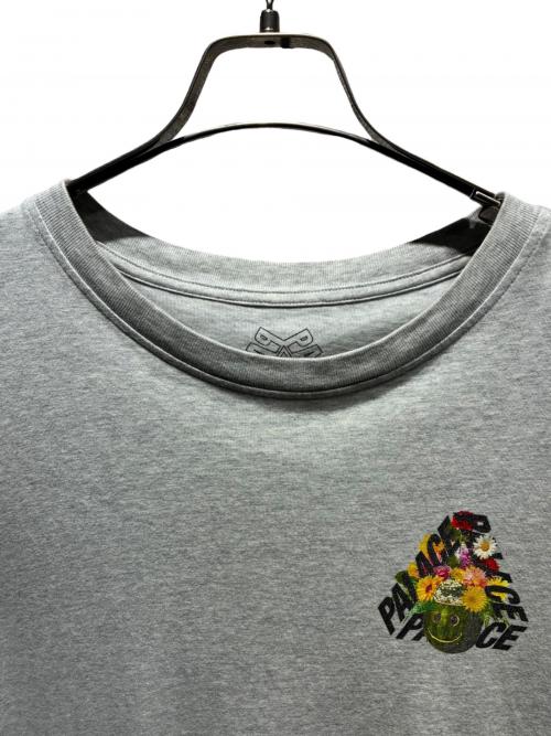 PALACE（パレス）PALACE (パレス) P-3 PUNCH T-SHIRT ライトグレー サイズ:XXLの古着・服飾アイテム