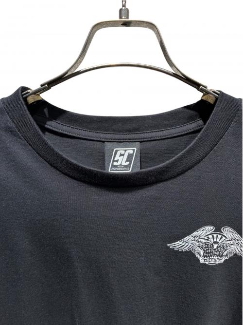 Subculture（サブカルチャー）Subculture (サブカルチャー) ロングスリーブTシャツ ブラック×オレンジ サイズ:1 未使用品の古着・服飾アイテム