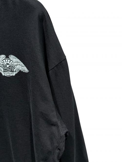 Subculture（サブカルチャー）Subculture (サブカルチャー) ロングスリーブTシャツ ブラック×オレンジ サイズ:1 未使用品の古着・服飾アイテム