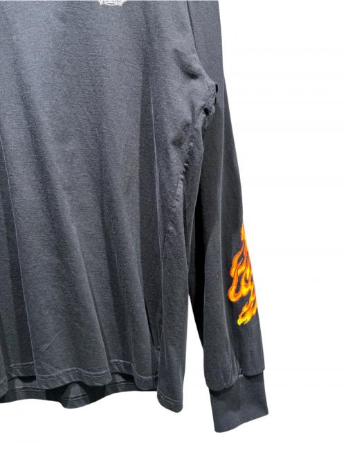 Subculture（サブカルチャー）Subculture (サブカルチャー) ロングスリーブTシャツ ブラック×オレンジ サイズ:1 未使用品の古着・服飾アイテム