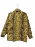 Subculture (サブカルチャー) LEOPARD CORDUROY SHIRT ブラウン×ブラック サイズ:1 未使用品：20000円