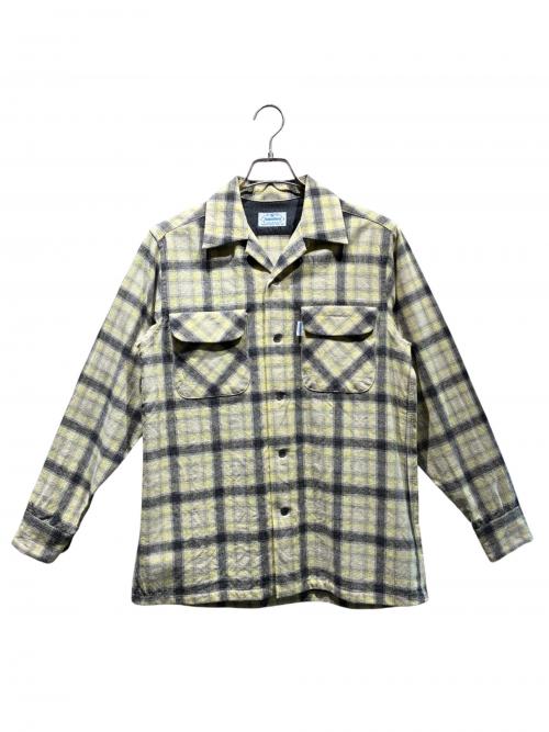 Subculture（サブカルチャー）Subculture (サブカルチャー) COTTON CHECK SHIRT ベージュ×グレー サイズ:1 未使用品の古着・服飾アイテム