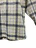 中古・古着 Subculture (サブカルチャー) COTTON CHECK SHIRT ベージュ×グレー サイズ:1 未使用品：25000円