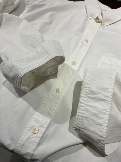 BALENCIAGA（バレンシアガ）BALENCIAGA (バレンシアガ) ボタンダウンシャツ ホワイト サイズ:38の古着・服飾アイテム