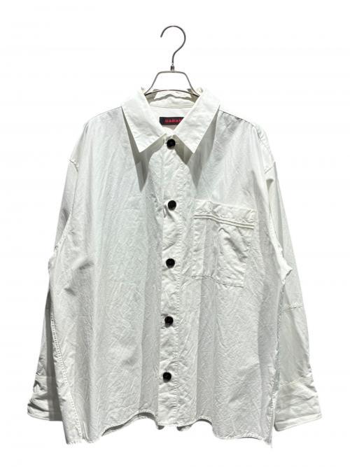 CABAN（キャバン）CABAN (キャバン) シャツジャケット ホワイト サイズ:Lの古着・服飾アイテム