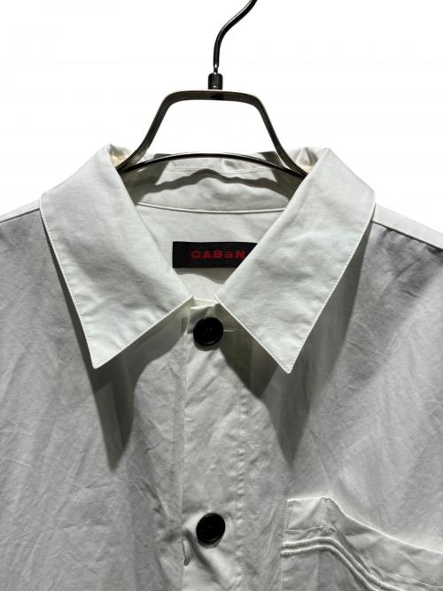CABAN（キャバン）CABAN (キャバン) シャツジャケット ホワイト サイズ:Lの古着・服飾アイテム