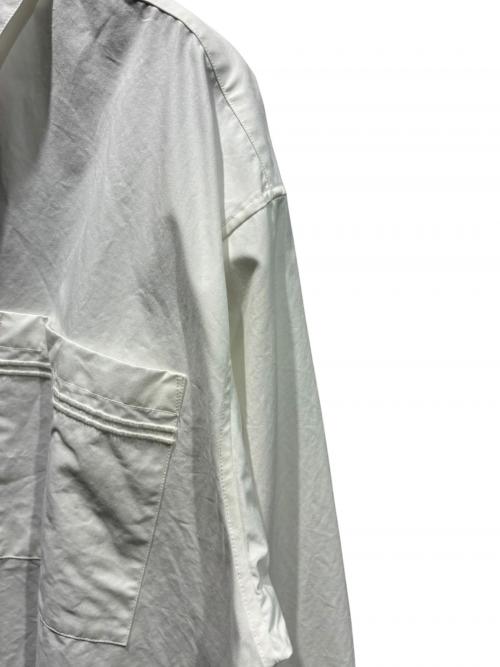 CABAN（キャバン）CABAN (キャバン) シャツジャケット ホワイト サイズ:Lの古着・服飾アイテム
