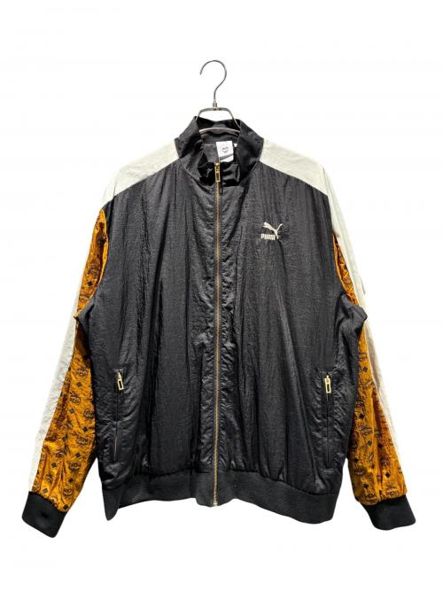 PUMA（プーマ）PUMA (プーマ) MCM (エムシーエム) ナイロンジャケット ブラック サイズ:XLの古着・服飾アイテム