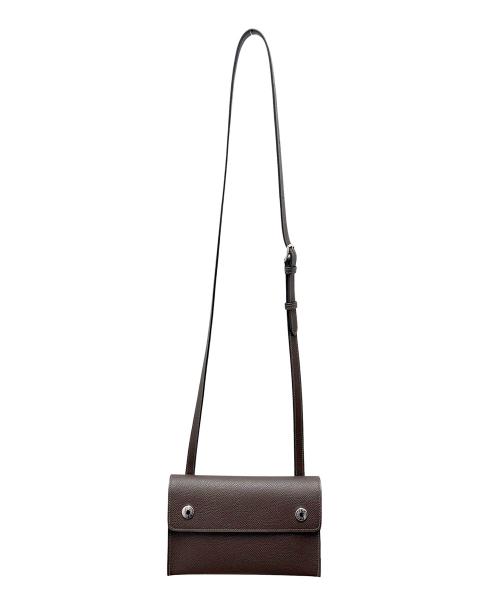 HERMES（エルメス）HERMES (エルメス) Hermèsap to go エルメスナップトゥーゴー/ヴォーエプソン/エベンヌ/K刻印：2025年製造/シルバー金具 エベンヌの古着・服飾アイテム