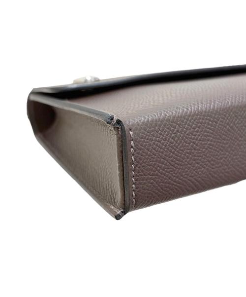 HERMES（エルメス）HERMES (エルメス) Hermèsap to go エルメスナップトゥーゴー/ヴォーエプソン/エベンヌ/K刻印：2025年製造/シルバー金具 エベンヌの古着・服飾アイテム