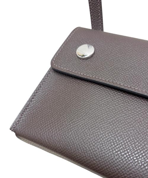 HERMES（エルメス）HERMES (エルメス) Hermèsap to go エルメスナップトゥーゴー/ヴォーエプソン/エベンヌ/K刻印：2025年製造/シルバー金具 エベンヌの古着・服飾アイテム