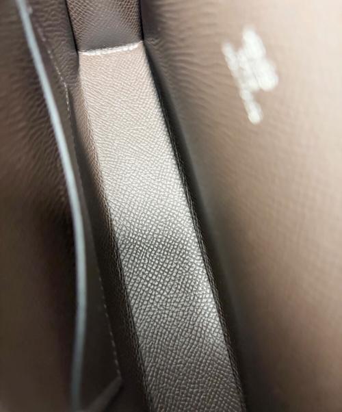 HERMES（エルメス）HERMES (エルメス) Hermèsap to go エルメスナップトゥーゴー/ヴォーエプソン/エベンヌ/K刻印：2025年製造/シルバー金具 エベンヌの古着・服飾アイテム