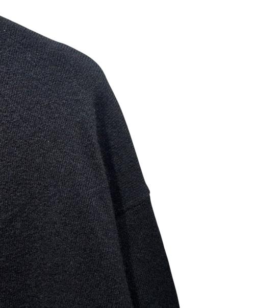 AURALEE（オーラリー）AURALEE (オーラリー) BABY CASHMERE KNIT POLO TOP/A25AP14BC ブラック サイズ:4の古着・服飾アイテム