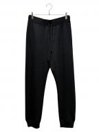 AURALEEオーラリー）の古着「BABY CASHMERE KNIT PANTS」｜ブラック